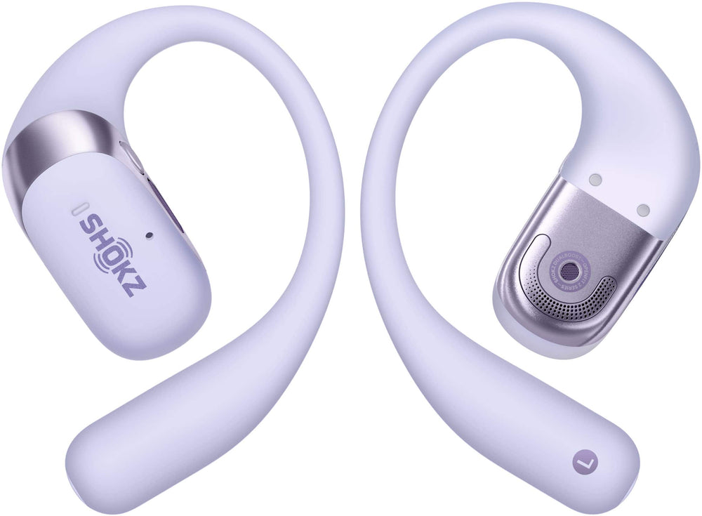 Shokz - OpenFit 2+ Open-Ear True Wireless Bluetooth Earbuds - Purple