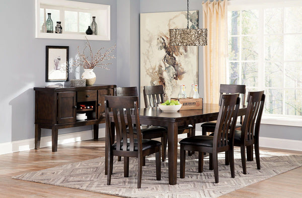 Haddigan - Dining Table With Side Chairs #7pc.table,6sidechairs