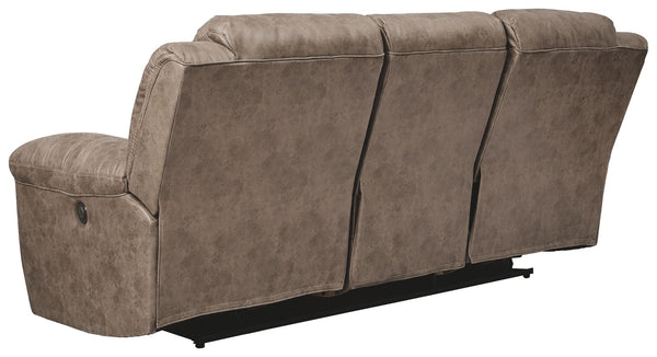 Stoneland - Power Reclining Sofa #lightbrown
