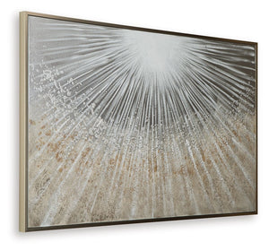 Waldard - Arte de pared - Gris / Topo / Blanco