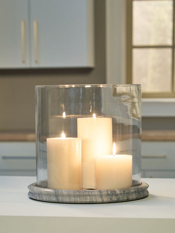 Saskia - Candle Holder #beige