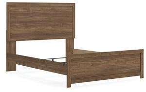 Broachmyn - Panel Bed #lightbrown #queen