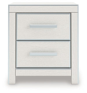 Zuraleus - Two Drawer Night Stand #white