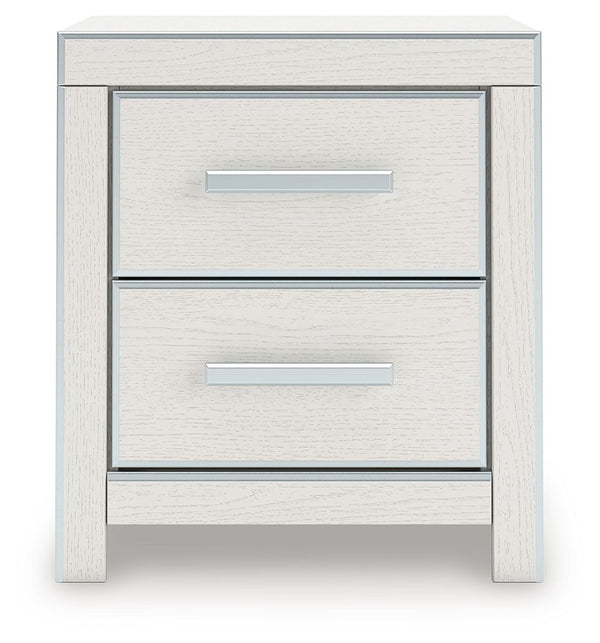 Zuraleus - Two Drawer Night Stand #white