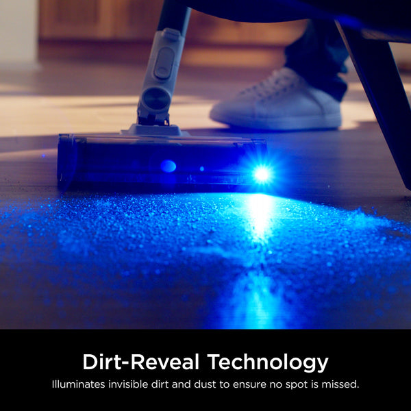 Shark - PowerPro Flex Reveal Cordless Vacuum, HEPA Filtration & Anti-allergen Complete Seal, Up to 50 min Runtime - White