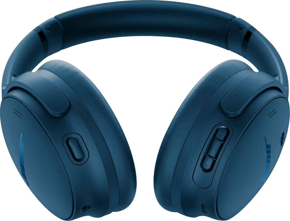 Bose - QuietComfort Wireless Noise Cancelling Over-the-Ear Bluetooth Headphones - Twilight Blue
