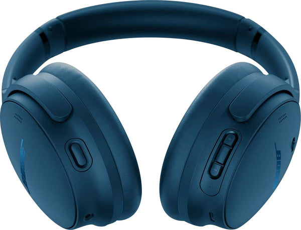 Bose - QuietComfort Wireless Noise Cancelling Over-the-Ear Bluetooth Headphones - Twilight Blue
