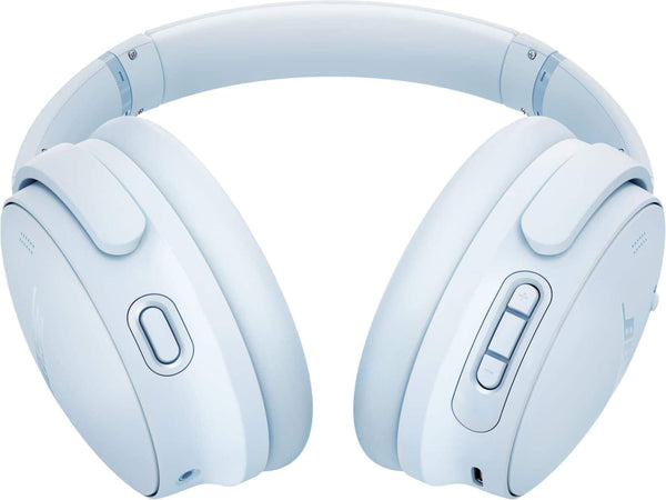 Bose - QuietComfort Wireless Noise Cancelling Over-the-Ear Bluetooth Headphones - Ice Blue