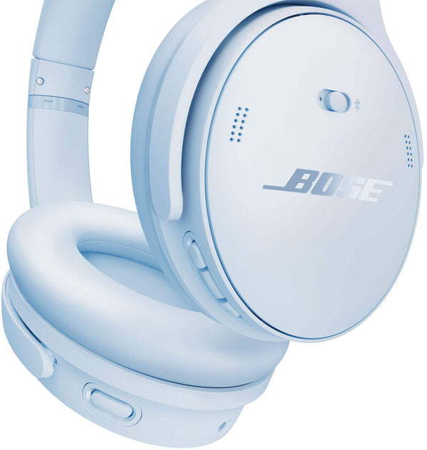 Bose - QuietComfort Wireless Noise Cancelling Over-the-Ear Bluetooth Headphones - Ice Blue
