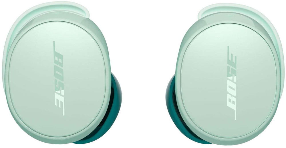 Bose - QuietComfort True Wireless Noise Cancelling In-Ear Earbuds with Customizable Fit - Dewdrop Mint