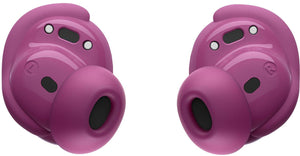 Bose - QuietComfort True Wireless Noise Cancelling In-Ear Earbuds with Customizable Fit - Rosewood Mauve