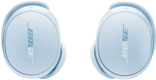 Bose - QuietComfort True Wireless Noise Cancelling In-Ear Earbuds with Customizable Fit - Ice Blue