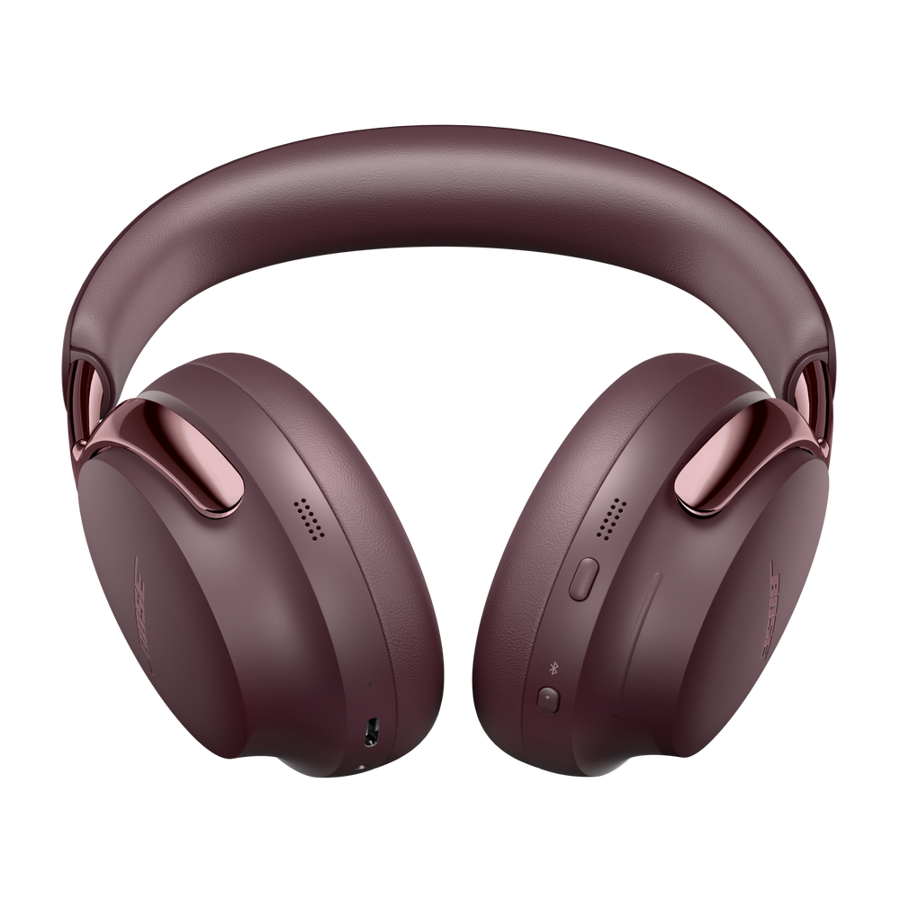 Bose - QuietComfort Ultra Headphones (2nd Gen) Wireless Noise Cancelling Over-Ear Headphones with Immersive Audio - Cherry Chocolate