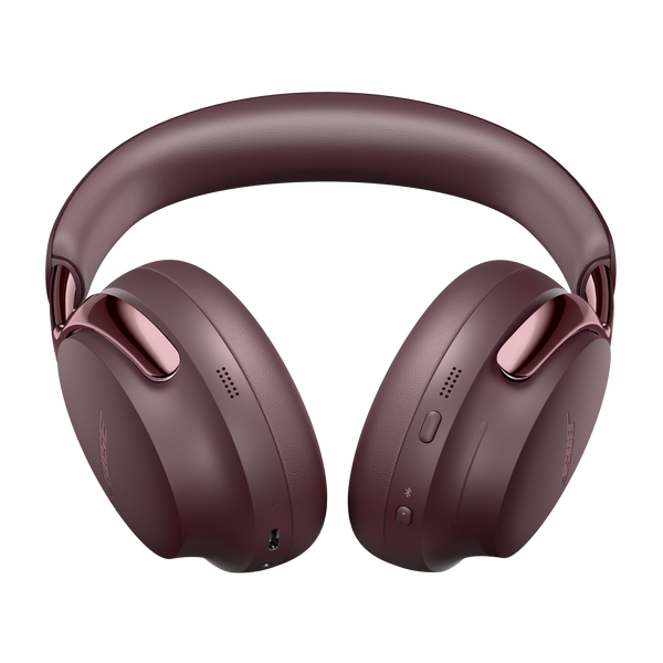 Bose - QuietComfort Ultra Headphones (2nd Gen) Wireless Noise Cancelling Over-Ear Headphones with Immersive Audio - Cherry Chocolate