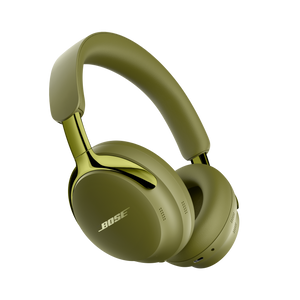 Bose - QuietComfort Ultra Headphones (2nd Gen) Wireless Noise Cancelling Over-Ear Headphones with Immersive Audio - Olive Green