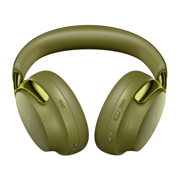 Bose - QuietComfort Ultra Headphones (2nd Gen) Wireless Noise Cancelling Over-Ear Headphones with Immersive Audio - Olive Green