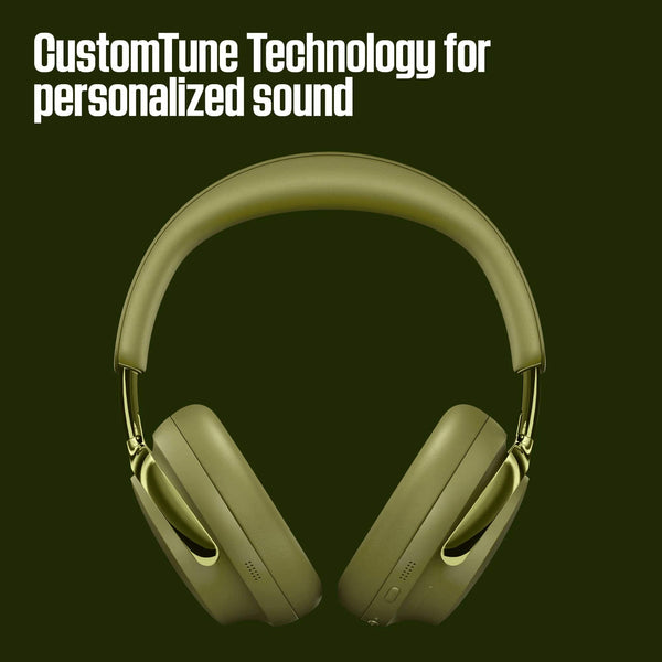 Bose - QuietComfort Ultra Headphones (2nd Gen) Wireless Noise Cancelling Over-Ear Headphones with Immersive Audio - Olive Green