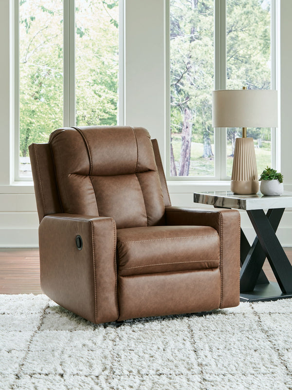 Mackmenville - Zero Wall Recliner #lightbrown