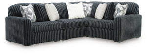 Midnight-Madness - Sectional - Gunmetal #4pc.sectional
