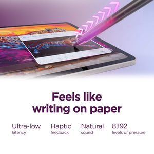 Lenovo - Yoga Tab - 11.1" 3.2K Tablet - 12GB RAM - 256GB UFS - with Keyboard + Pen - Luna Grey