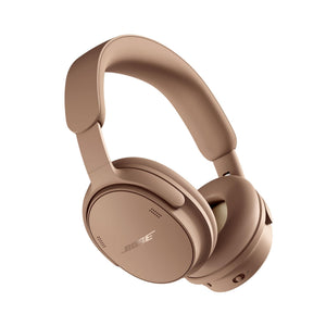 Bose - QuietComfort Headphones (2nd Gen) - Wireless, Over Ear, Active Noise Cancelling, Immersive Audio, USB-C Charging - Hazelnut Taupe