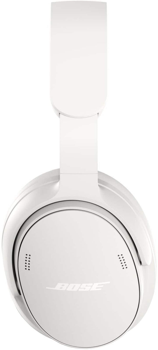 Bose - QuietComfort Headphones (2nd Gen) - Wireless, Over Ear, Active Noise Cancelling, Immersive Audio, USB-C Charging - White Smoke