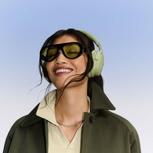Bose - QuietComfort Headphones (2nd Gen) - Wireless, Over Ear, Active Noise Cancelling, Immersive Audio, USB-C Charging - Eucalyptus Green