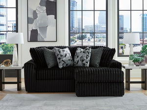Midnight-Madness - Sectional #black #2pc.rightarmfacingcornerchaisesectional