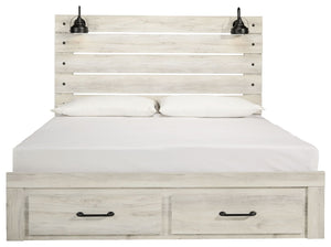 Cambeck - Panel Bed #king #2drawers