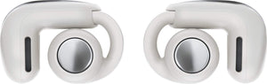 Bose - Ultra Open Earbuds (2nd Gen) - Wireless Bluetooth Open Ear Earbuds with Immersive Audio and Wireless Charging - White Smoke