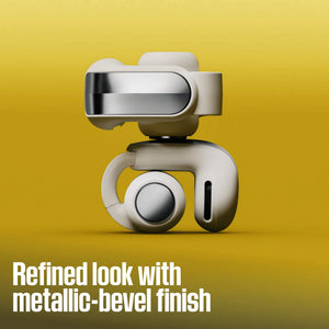 Bose - Ultra Open Earbuds (2nd Gen) - Wireless Bluetooth Open Ear Earbuds with Immersive Audio and Wireless Charging - White Smoke