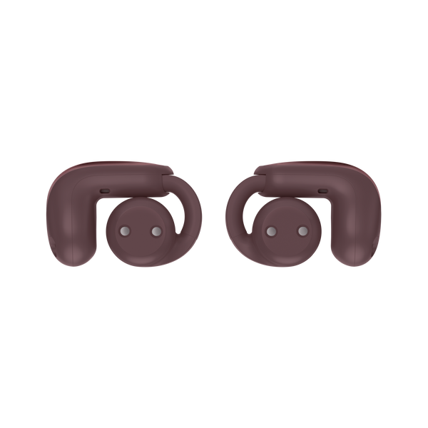 Bose - Ultra Open Earbuds (2nd Gen) - Wireless Bluetooth Open Ear Earbuds with Immersive Audio and Wireless Charging - Cherry Chocolate