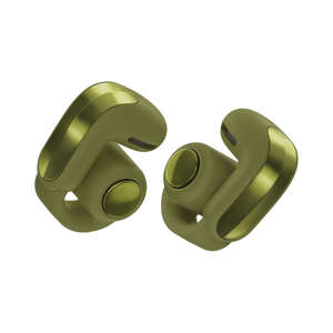 Bose - Ultra Open Earbuds (2nd Gen) - Wireless Bluetooth Open Ear Earbuds with Immersive Audio and Wireless Charging - Olive Green