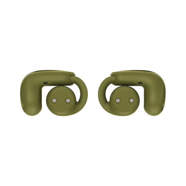 Bose - Ultra Open Earbuds (2nd Gen) - Wireless Bluetooth Open Ear Earbuds with Immersive Audio and Wireless Charging - Olive Green