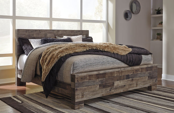 Derekson - Panel Bed #king #none