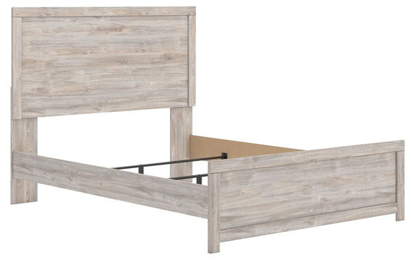 Broachmyn - Panel Bed #lightgray #queen