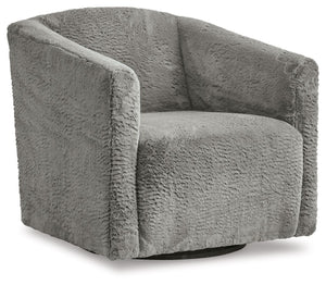 Bramner - Sillón giratorio decorativo - Carbón