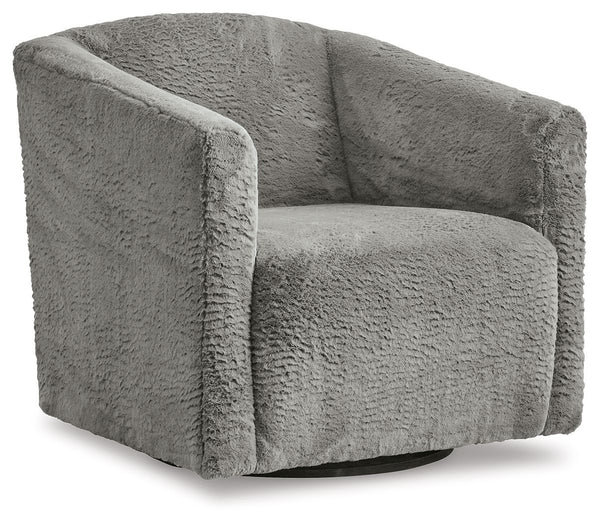 Bramner - Sillón giratorio decorativo - Carbón