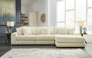 Lindyn - 3 Piece Sectional #beige #3pc.rightarmfacingcornerchaisesectional