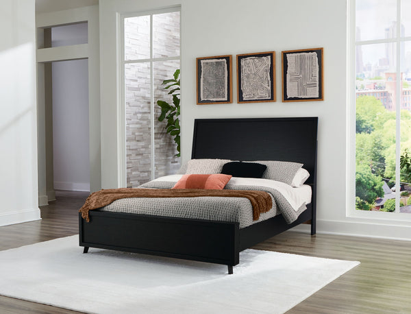 Danziar - Panel Bed #queen