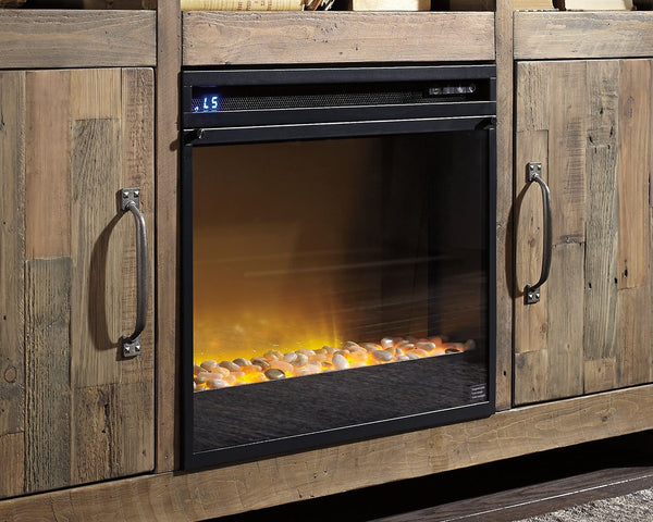 Accesorios de entretenimiento - Vidrio/Piedra para inserto de chimenea - Negro
