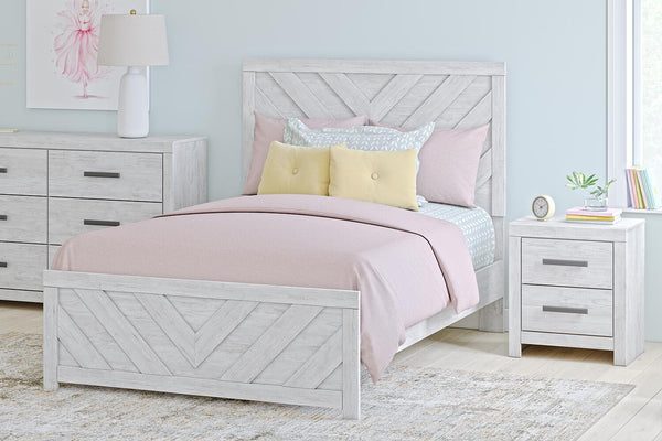 Cayboni - Panel Bed #full