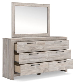 Broachmyn - Six Drawer Dresser #lightgray #dresser&mirror