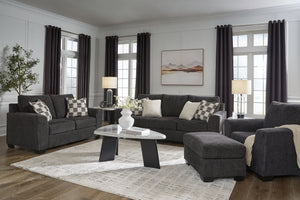 Loreo - Living Room Set #4pc.sofa,loveseat,chair,ottoman