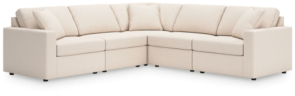 Modmax - 5 Piece Sectional #white #5pc.sectional