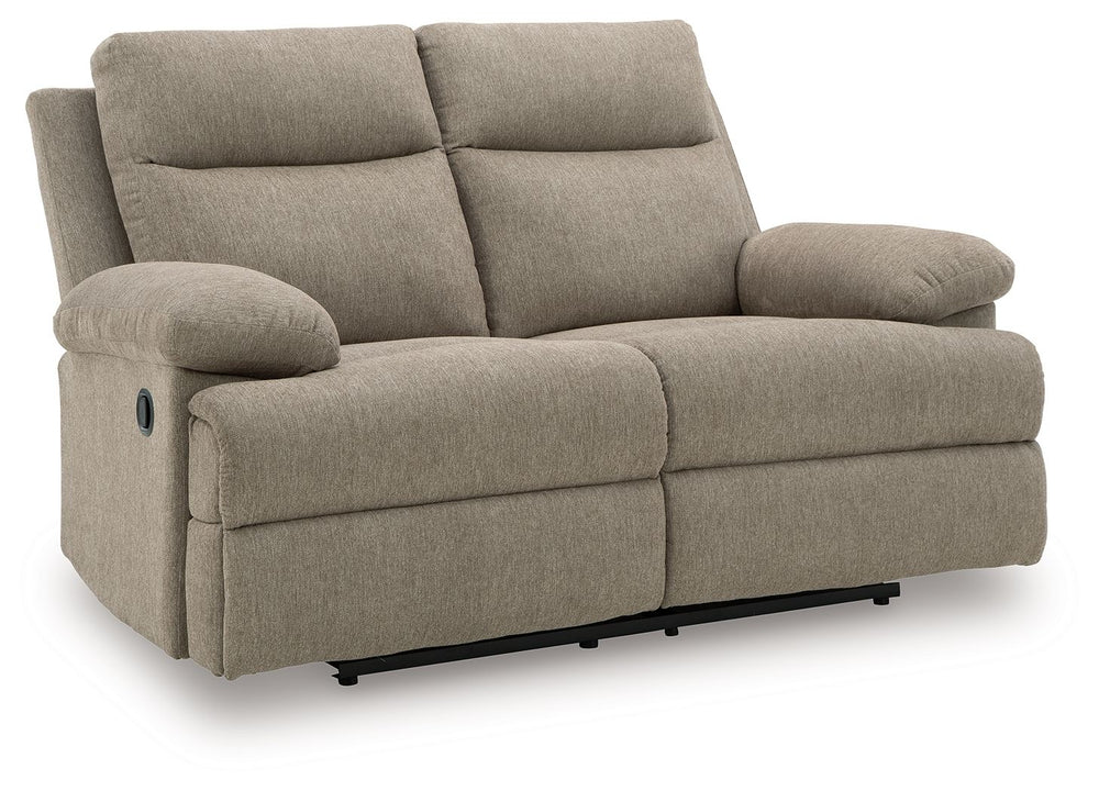 Side-Swipe - Reclining Loveseat #beige