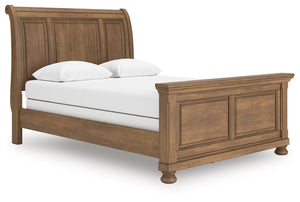 Feddinger - Sleigh Bed #queen