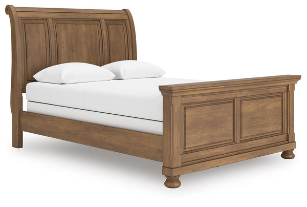 Feddinger - Sleigh Bed #queen