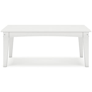Hyland Wave - Rectangular Cocktail Table #white