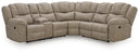 Pearce-Pike - Reclining Sectional #3pc.leftarmfacingrecliningloveseatsectional